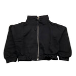 DIXIE felpa con zip tinta unita Nero per Bambina LG03040G34 NERO DIXIE 