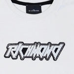 John Richmond T-Shirt Girocollo Tinta Unita con Stampa per Bambino RBP25071TS BIANCO JOHN RICHMOND 