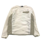 K-WAY felpa girocollo con profili in contrasto Bianco per Bambino K3135QW BIANCO K-WAY 