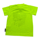 Cesare Paciotti T-Shirt Gitocollo Tinta Unita con Stampa per Neonato TSP1106B GIALLO FLUO CESARE PACIOTTI 