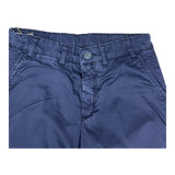 Crocefisso 12 Milano Pantalone Tinta Unita con Girovita Regolabile per Bambino PK0074 BLU CROCEFISSO 12 MILANO 
