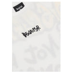 Disclaimer Tshirt Girocollo tinta unita con Stampa Bianco per Bambino 25EDK5431 BIANCO DISCLAIMER 