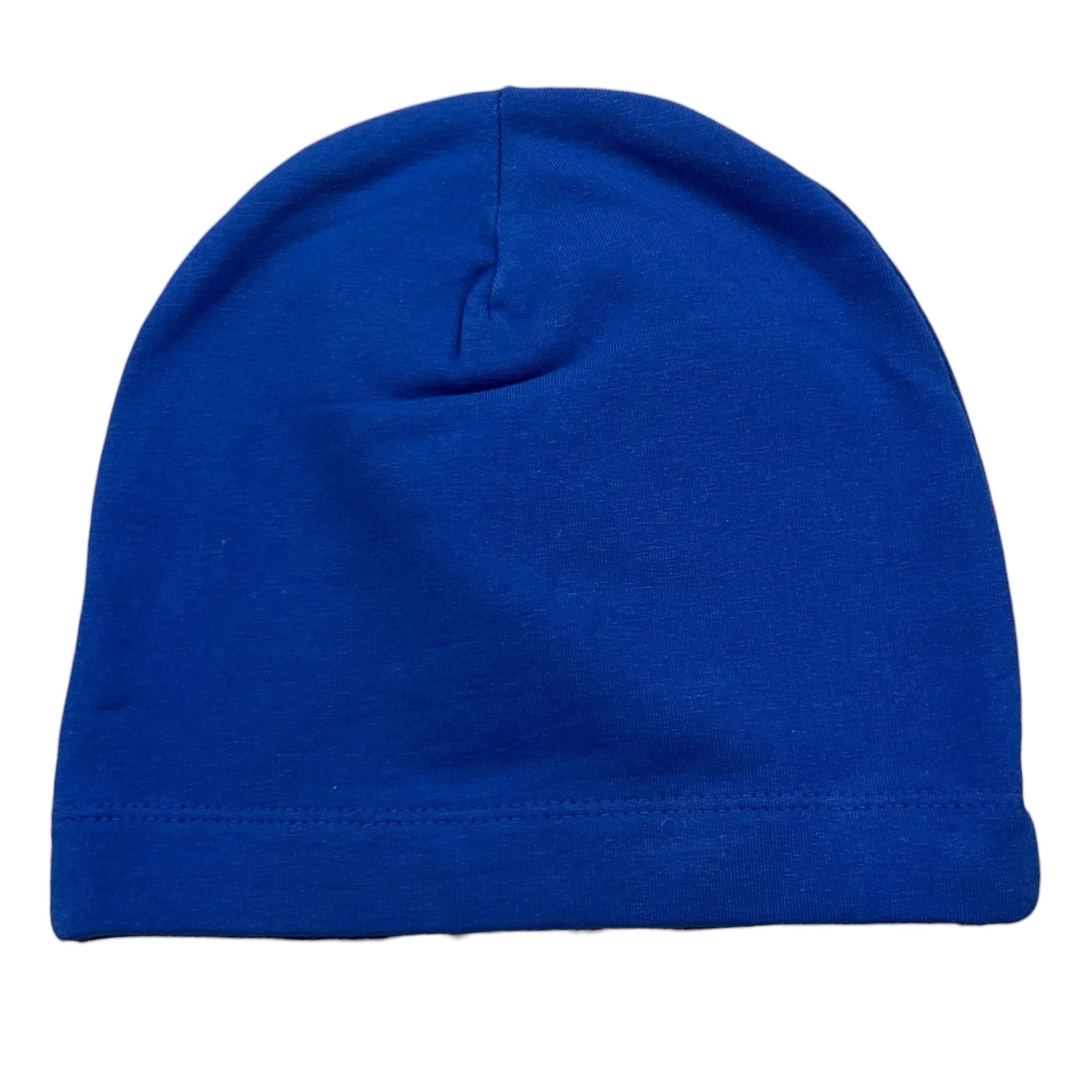 CESARE PACIOTTI cappello tinta unita con stampa logo Cobalto per Bambino CAP5303BX COBALTO CESARE PACIOTTI 