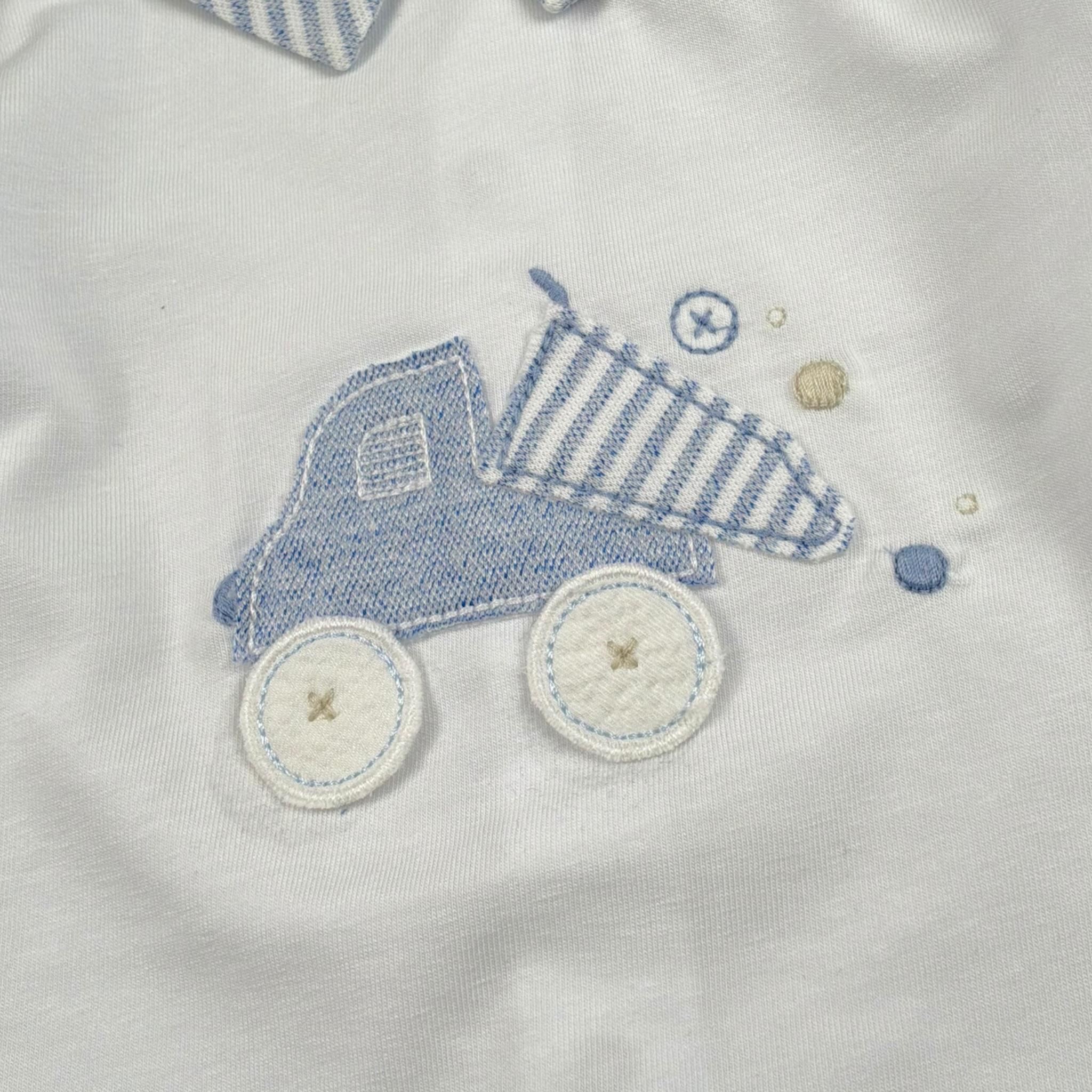 Lalalu' Completo 2 Pezzi Shirt-Ghettina per Neonato CPL3P BIANCO LALALU' 