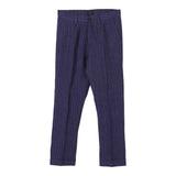 Fay Pantalone Tinta Unita con Fantasia A Righe per Neonato FW6Q21N BLU FAY 