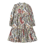 ETRO abito tinta unita con fantasia Panna per Bambina GV1B20 PANNA ETRO 