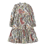 ETRO abito tinta unita con fantasia Panna per Bambina GV1B20 PANNA ETRO 