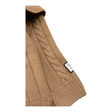 DOU DOU maglia tinta unita con balze Marrone per Bambina DV9A20 MARRONE DOU DOU 