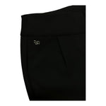 SARABANDA pantalone tinta unita modello a zampa Nero per Bambina A718 NERO SARABANDA 