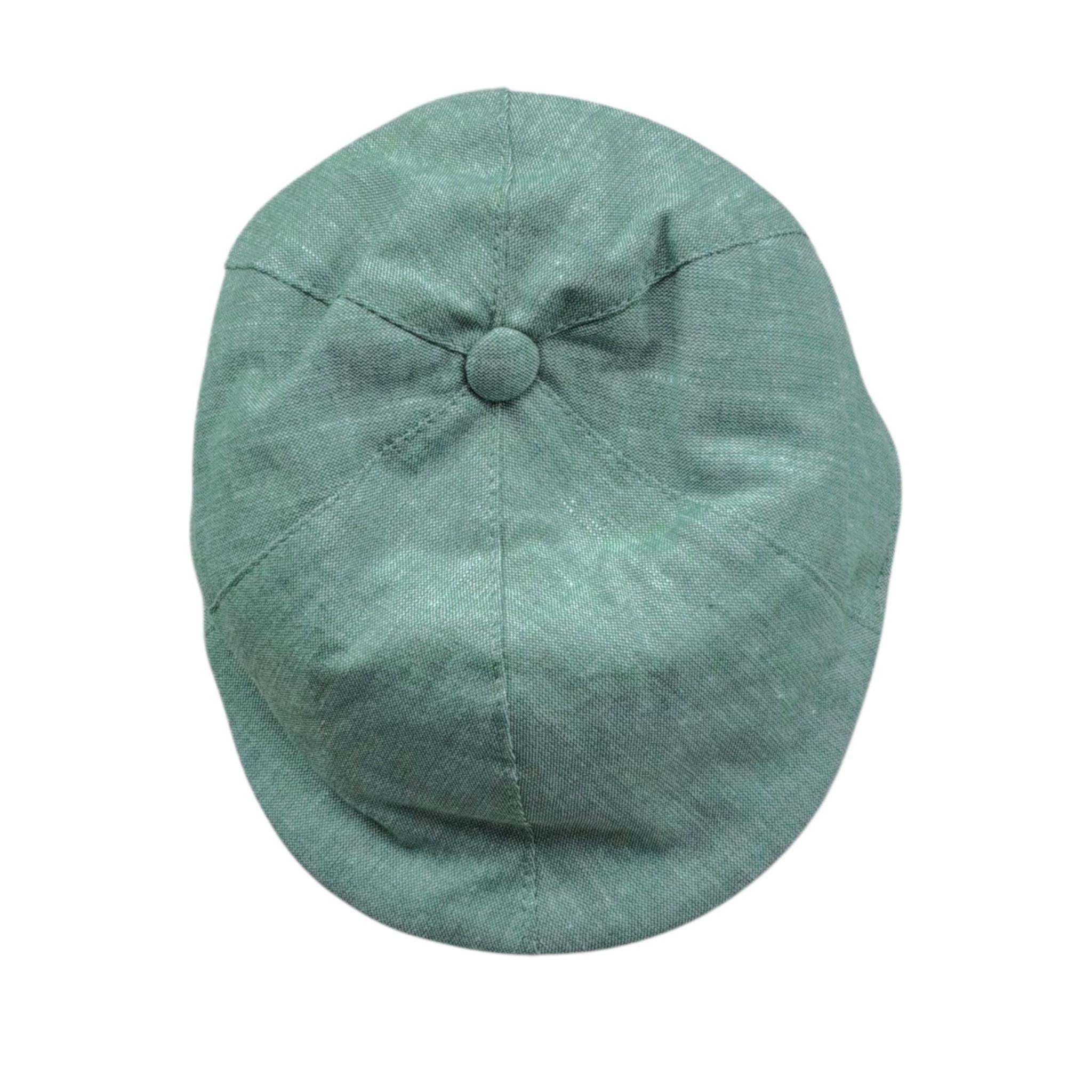 Le Bebe' Cappello Modello Coppola Tinta Unita  per Neonato LBB5346 VERDE LE BEBE' 