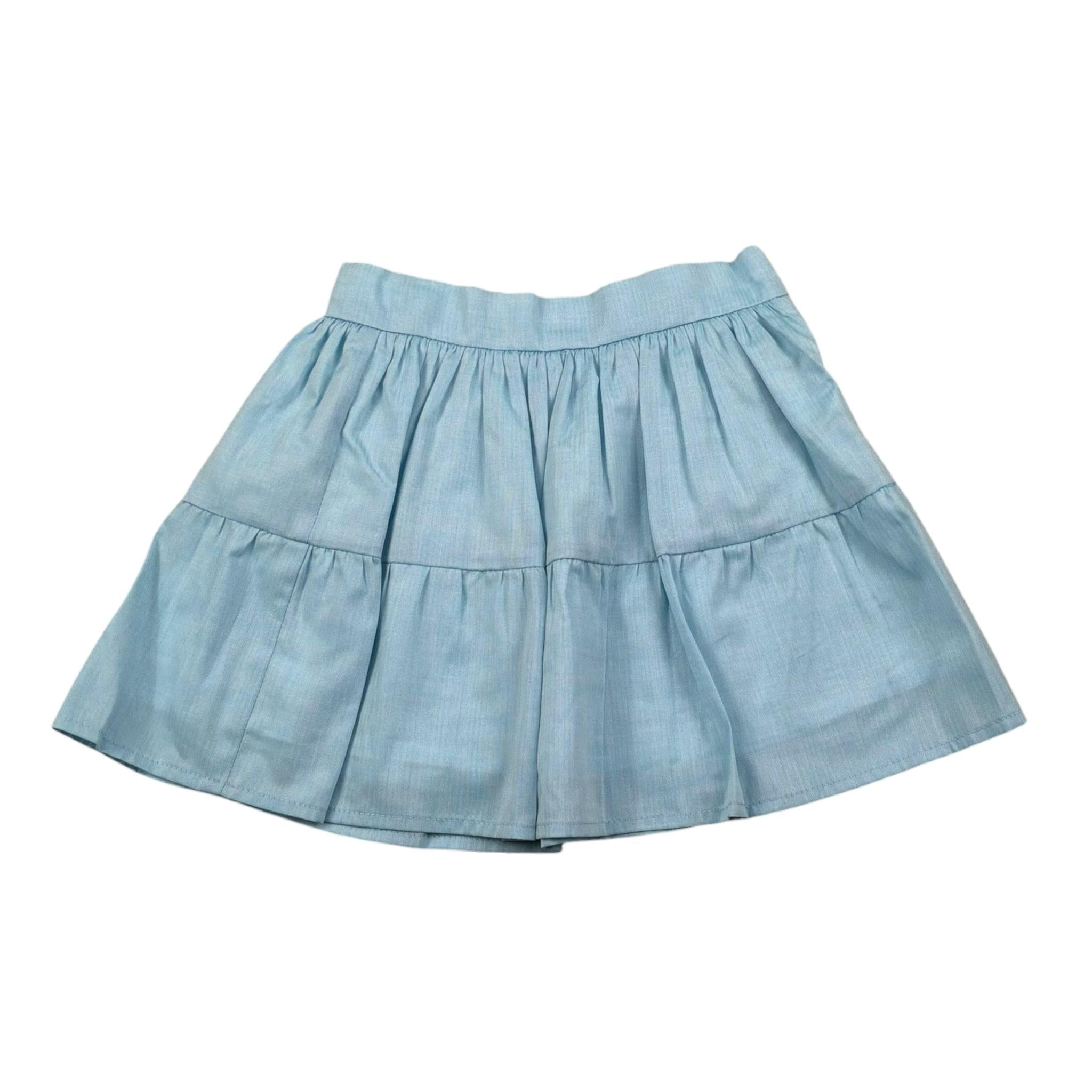 Ilfarobimbi Gonna Tinta Unita per Neonata IFB40325 AZZURRO ILFAROBIMBI 