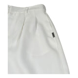 Liu Jo Pantalone Tinta Unita Moodello A Palazzo per Bambina GA5032X BIANCO LIU JO 