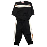 CESARE PACIOTTI completo 2 pezzi felpa-pantalone tinta unita Nero per Neonato COMP5311B NERO CESARE PACIOTTI 