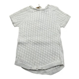 Wedoble Pagliaccetto Mezza Manica Tinta Unita per Neonato V2404305R BIANCO WEDOBLE 