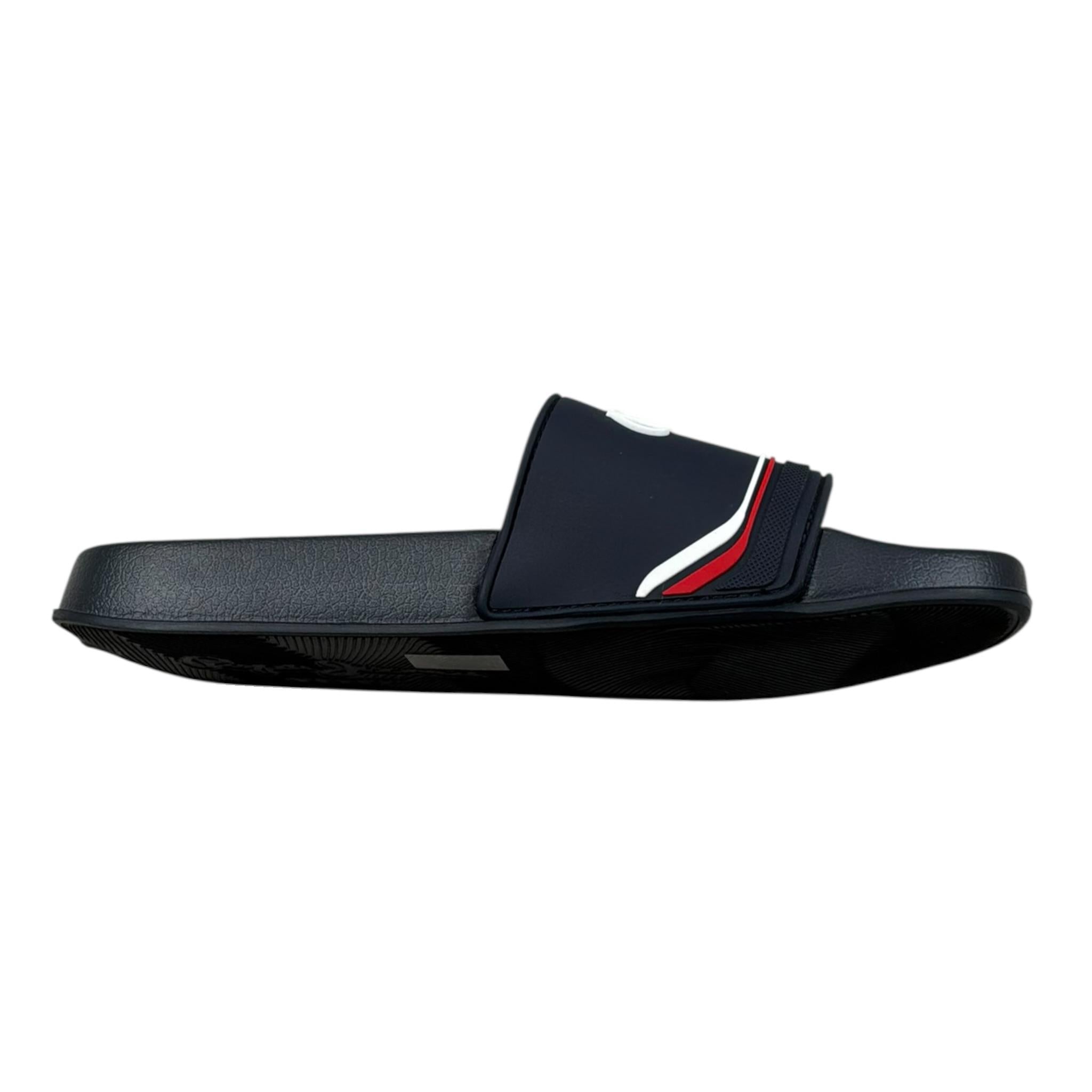 Pepe Feamo Ciabatta Tinta Unita con Stampa per Bambino PBS70070 BLU PEPE JEANS 