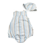 Mayoral Completo 2 Pezzi Pagliaccetto-Cappello per Neonato 16033 BIANCO MAYORAL 