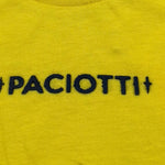 Trussardi T-Shirt Tinta Unita Girocollo con Stampa per Neonato TSP1143B GIALLO TRUSSARDI 