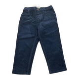 CARRE'MENT BEAU pantalone tinta unita in velluto Blu per Neonato Y30262 BLU CARRE'MENT BEAU 