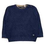 SARABANDA maglia girocollo tinta unita Blu per Neonato 0A022N BLU SARABANDA 