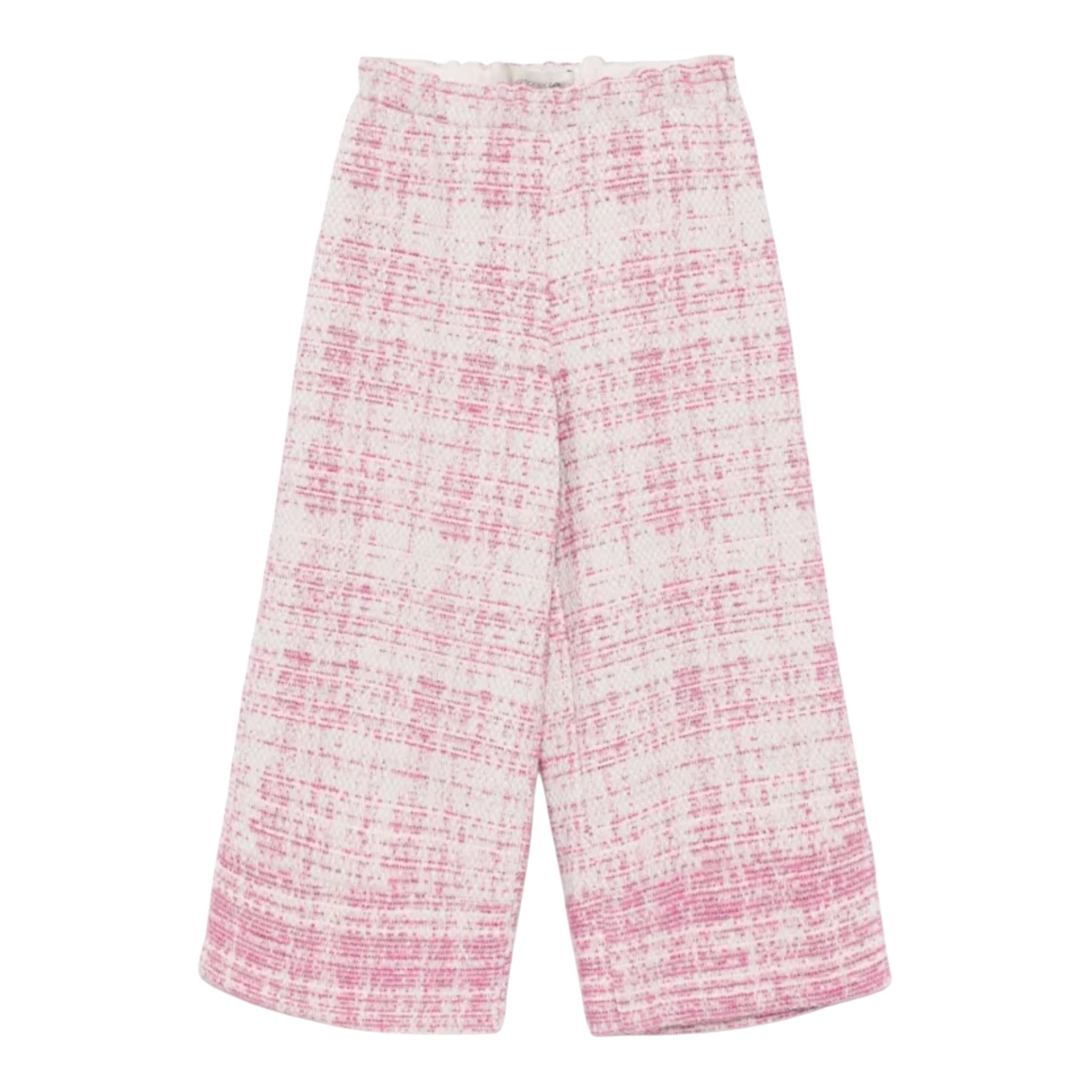 SIMONETTA pantalone modello palazzo con elastico in vita Rosa per Bambina SV6A20 ROSA SIMONETTA 