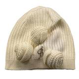 MISS BLUMARINE cappello tinta unita con rose Panna per Bambina IF3182 PANNA MISS BLUMARINE 