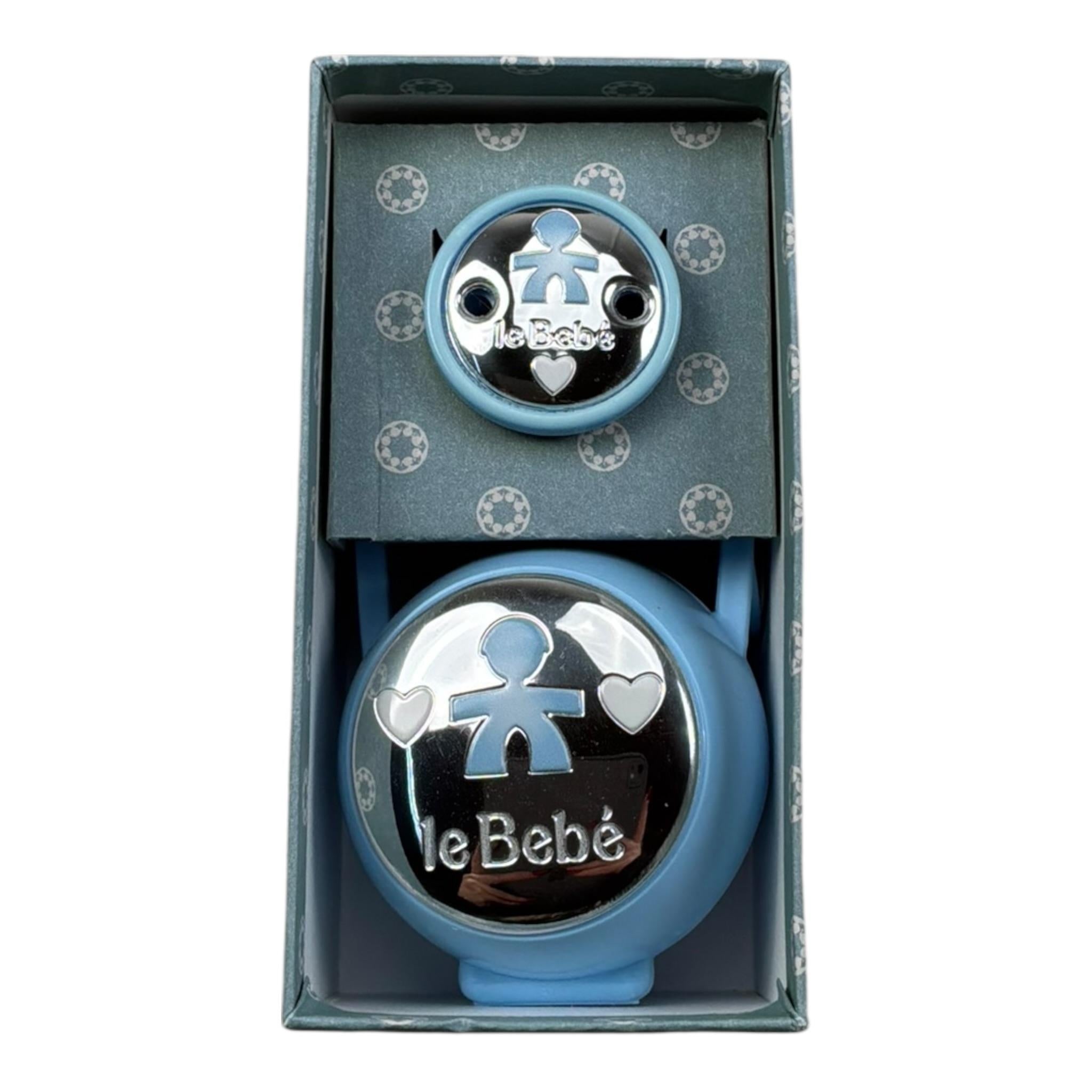 Le Bebe Portaciuccio Tinta Unita per Neonato LBK001 AZZURRO LE BEBE 