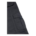 TO be too pantalone tinta unita modello cargo a palazzo Nero per Bambina TFJF24P509 NERO TO be too 