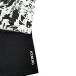 Iceberg Completo 2 Pezzi T-Shirt-Bermuda Bianco/Nero per Bambino CMBICE5101JX BIANCO/NERO ICEBERG 