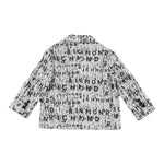 John Richmond Giacca Tinta Unita Logata per Bambino RBP24146GCHB BIANCO JOHN RICHMOND 