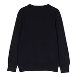 Ralph Lauren Maglia Girocollo Tinta Unita con Stampa per Neonato 321799887031N BLU RALPH LAUREN 