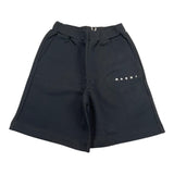 Marni Bermuda In Solid Color Tracksuit With Black Print For Boys
