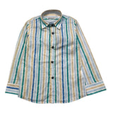 Shako' Long Sleeve Shirt Multicolor Striped Pattern For Boys