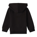 SARABANDA felpa tinta unita con zip e cappuccio Nero per Bambino 0A137 NERO SARABANDA 