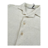 I'Am Brian Camicia Mezza Manica Tinta Unita per Bambino CA3312J PANNA I'AM BRIAN 