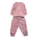 JOHN RICHMOND completo 2pz felpa-pantalone tinta unita con stampa Rosa per Neonata RIA25087CF ROSA JOHN RICHMOND 