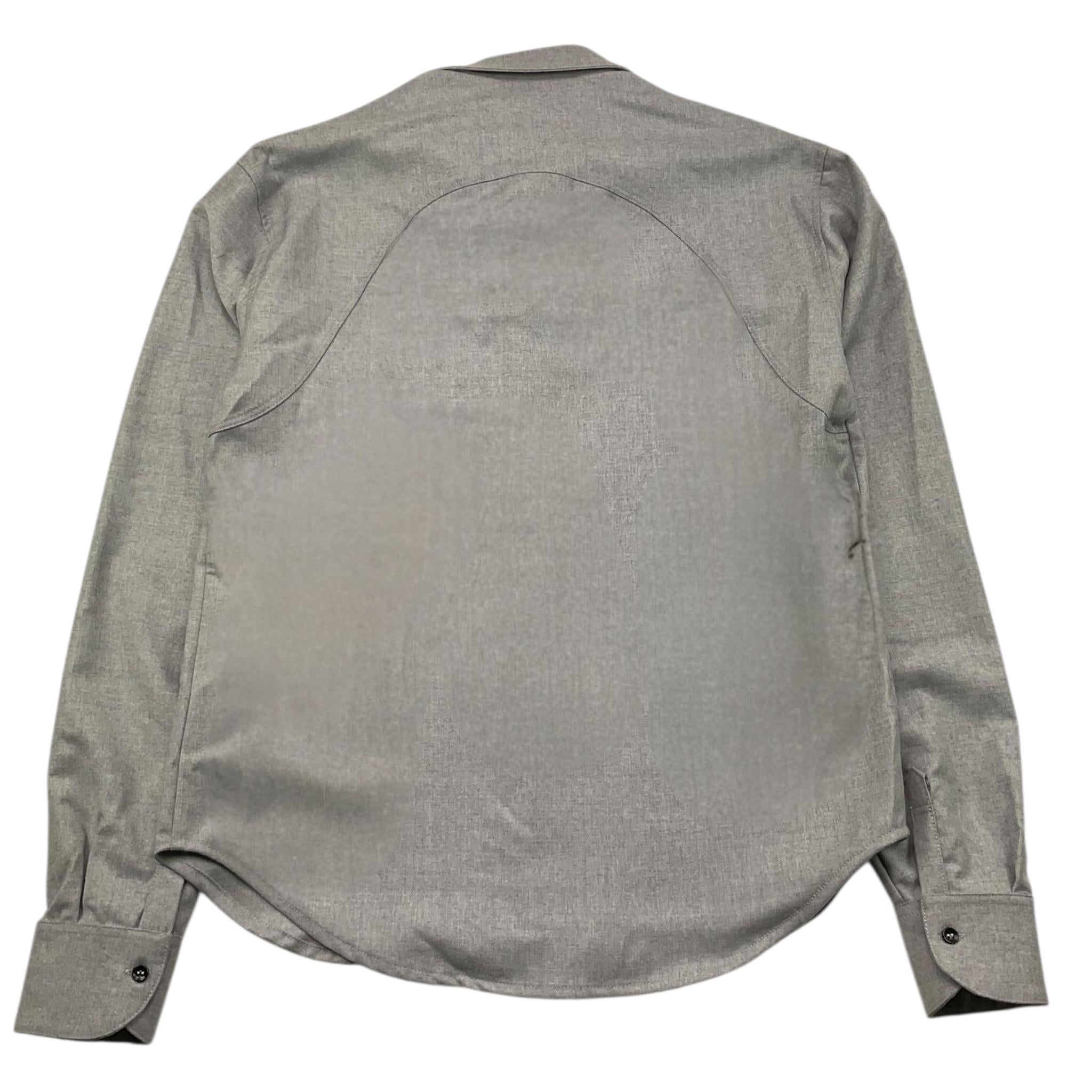 YES LONDON camicia manica lunga tinta unita Grigio per Bambino JR6015 GRIGIO YES LONDON 