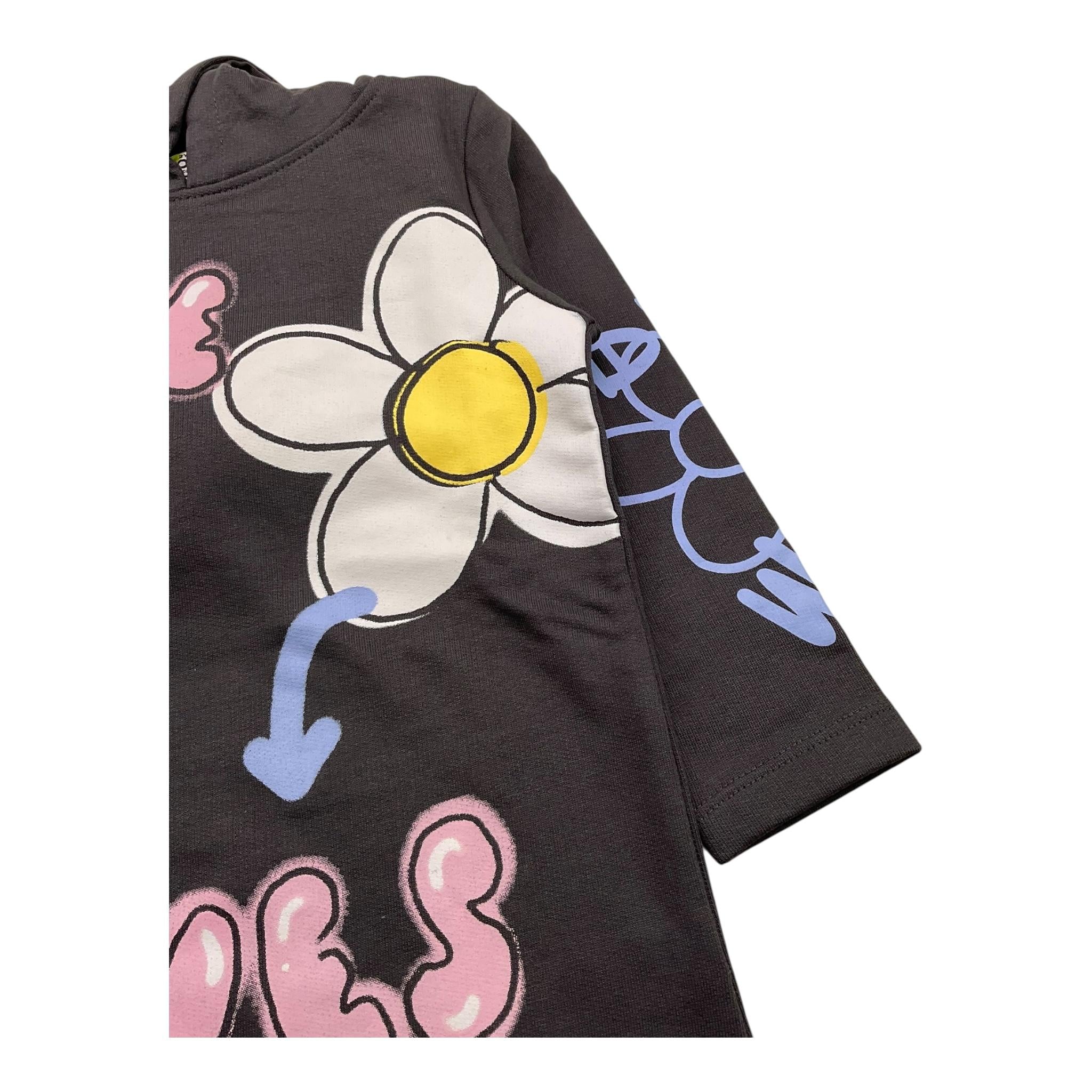 LOSAN abito manica lunga tnta unita con cappucci Grigio per Bambina 51030116020018 GRIGIO LOSAN 