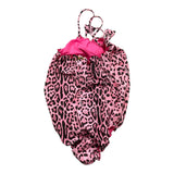4Giveness Pink Spotted Print One Piece Swimsuit For Girls