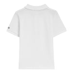 Boss Polo Mezza Manica Tinta Unita per Neonato J52100X BIANCO BOSS 