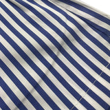 Ilfarobimbi Short Bicolore con Fantasia A Righe per Bambina IFB50354 BIANCO/AZZURRO ILFAROBIMBI 