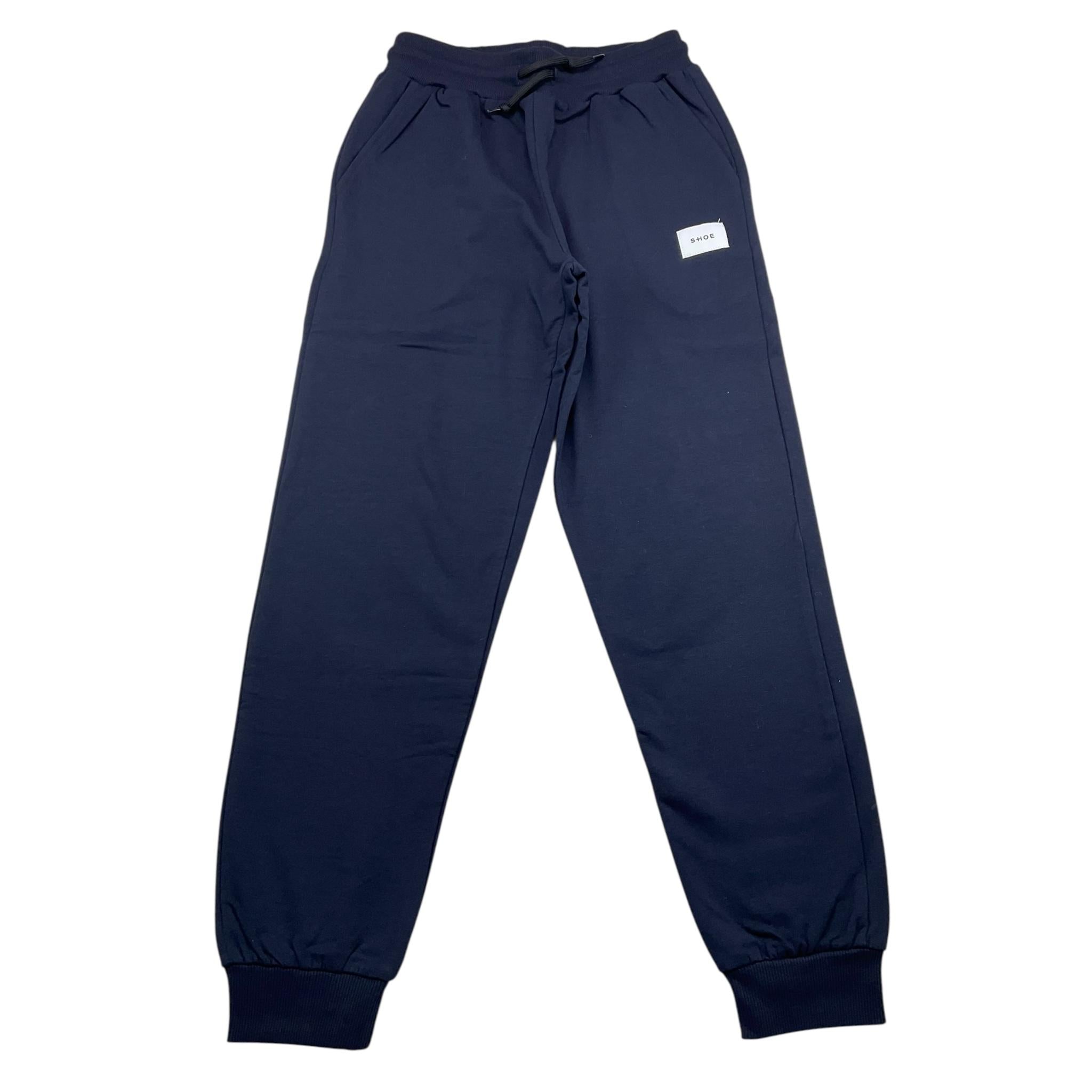 SHOE pantalone tuta tinta unita con stampa in contrasto Blu per Bambino PACEY2300 BLU SHOE 