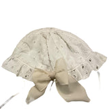 Barcellino Plain Hat With White Perforations For Newborns