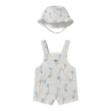 Mayoral Completo 2 Pezzi Salopette-Cappello per Neonato 1601 BEIGE MAYORAL 