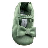 Colori Chiari Ballerina Tinta Unita con Fiocco per Neonata FN958150 VERDE COLORI CHIARI 