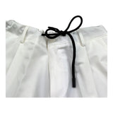 Make Bermuda Tinta Unita con Elastico In Vita per Bambino MK934 BIANCO MAKE 