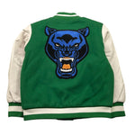 NEVER TOO giubbino modello college tinta unita con maniche in contrasto Verde per Bambino NT2085B VERDE NEVER TOO 