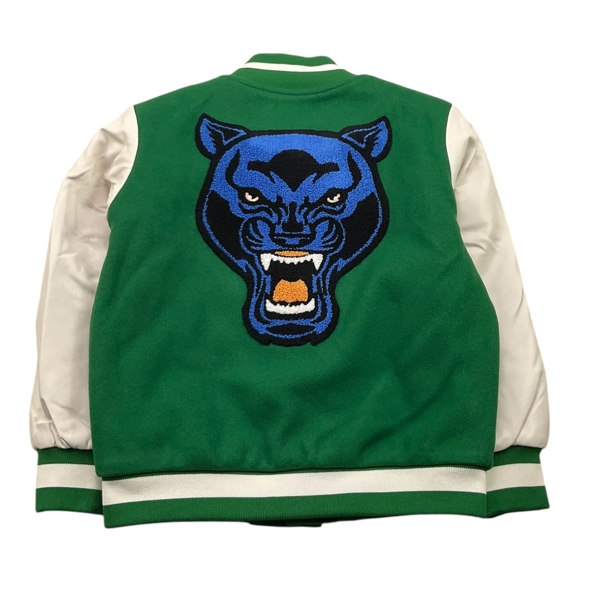 NEVER TOO giubbino modello college tinta unita con maniche in contrasto Verde per Bambino NT2085B VERDE NEVER TOO 