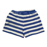Dou Dou Bermuda Striped Pattern White/Blue For Newborn