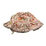 Tartine Et Chocolat Plain Floral Pattern Cream Hat For Baby Girl
