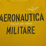 AERONAUTICA MILITARE t-shirt girocollo tinta unita con stampa Giallo per Bambino 242TS0001AJRJ6644 GIALLO AERONAUTICA MILITARE 